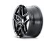 Touren TR79 Gloss Black 6-Lug Wheel; 22x9.5; 30mm Offset (07-13 Sierra 1500)