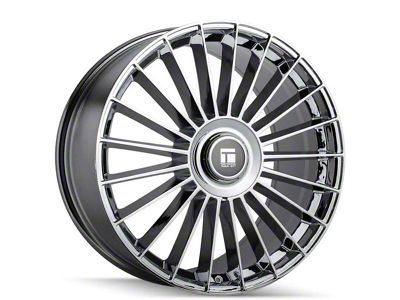 Touren TR10 Chrome 6-Lug Wheel; 22x9; 20mm Offset (07-13 Silverado 1500)