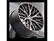 Touren TR91 Matte Black with Dark Tint 6-Lug Wheel; 20x9; 18mm Offset (07-13 Silverado 1500)
