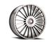 Touren TR10 Satin Silver Machined 6-Lug Wheel; 24x10; 25mm Offset (07-14 Yukon)
