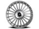 Touren TR10 Satin Silver Machined 6-Lug Wheel; 24x10; 25mm Offset (07-14 Yukon)