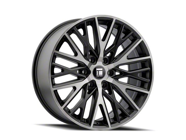 Touren TR91 Matte Black with Dark Tint 6-Lug Wheel; 22x9.5; 18mm Offset (09-14 F-150)