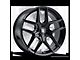 Touren TR79 Gloss Black 6-Lug Wheel; 18x8.5; 30mm Offset (14-18 Sierra 1500)