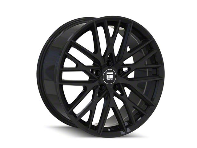 Touren TR91 Gloss Black 6-Lug Wheel; 20x9; 18mm Offset (14-18 Sierra 1500)