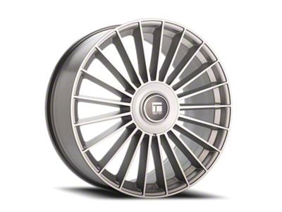 Touren TR10 Satin Silver Machined 6-Lug Wheel; 24x10; 25mm Offset (15-20 Yukon)