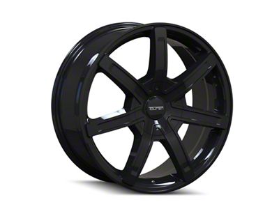 Touren TR65 Black 6-Lug Wheel; 18x8; 20mm Offset (15-20 Yukon)