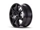 Touren TR65 Gloss Black 6-Lug Wheel; 17x7.5; 30mm Offset (15-22 Canyon)