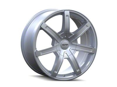 Touren TR65 Gloss Silver 6-Lug Wheel; 18x8; 30mm Offset (15-22 Canyon)