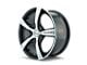 Touren TR9 Gloss Black Machined 6-Lug Wheel; 18x8; 40mm Offset (15-22 Canyon)