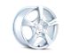 Touren TR9 Gloss Hyper Silver 6-Lug Wheel; 18x8; 40mm Offset (15-22 Canyon)