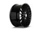Touren TR10 Gloss Black 6-Lug Wheel; 24x10; 25mm Offset (23-24 Colorado)