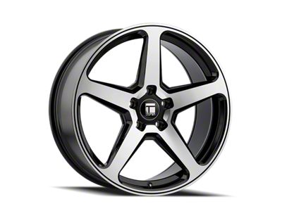 Touren TF96 Gloss Black Machined 5-Lug Wheel; 20x9; 35mm Offset (87-90 Dakota)