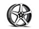 Touren TF96 Gloss Black Machined 5-Lug Wheel; 20x9; 35mm Offset (87-90 Dakota)