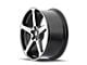 Touren TF96 Gloss Black Machined 5-Lug Wheel; 20x9; 35mm Offset (87-90 Dakota)