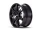 Touren TR65 Gloss Black 5-Lug Wheel; 17x7.5; 40mm Offset (87-90 Dakota)