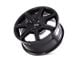 Touren TR65 Gloss Black 5-Lug Wheel; 17x7.5; 40mm Offset (87-90 Dakota)