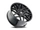 Touren TR66 Gloss Black 5-Lug Wheel; 17x8; 35mm Offset (87-90 Dakota)