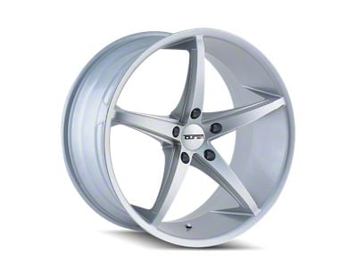 Touren TR70 Gloss Silver Milled 5-Lug Wheel; 20x8.5; 35mm Offset (87-90 Dakota)