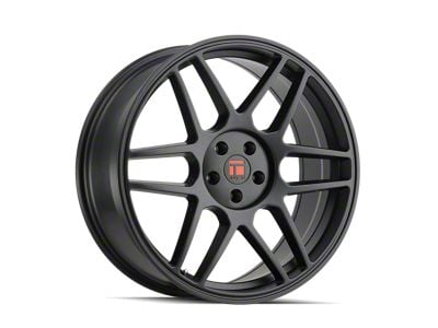 Touren TR74 Matte Black 5-Lug Wheel; 17x8; 40mm Offset (87-90 Dakota)