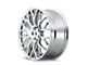 Touren TR76 Chrome 5-Lug Wheel; 18x8; 35mm Offset (87-90 Dakota)