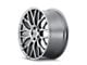 Touren TR76 Gloss Graphite 5-Lug Wheel; 17x8; 35mm Offset (87-90 Dakota)