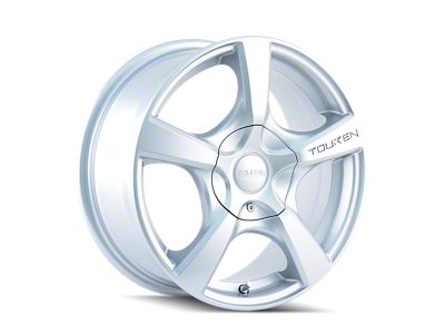 Touren TR9 Gloss Hyper Silver 5-Lug Wheel; 17x7; 20mm Offset (87-90 Dakota)