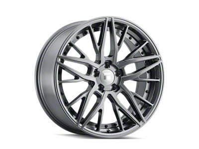 Touren TR93 Gloss Graphite 5-Lug Wheel; 18x8; 35mm Offset (87-90 Dakota)