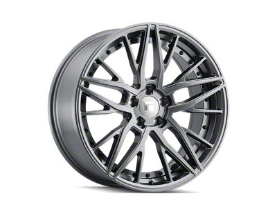 Touren TR93 Gloss Graphite 5-Lug Wheel; 20x9; 35mm Offset (87-90 Dakota)