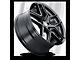 Touren TR79 Gloss Black 6-Lug Wheel; 18x8.5; 30mm Offset (19-24 RAM 1500)