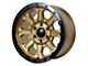 Tremor Wheels 103 Impact Gloss Gold with Gloss Black Lip 6-Lug Wheel; 17x8.5; 0mm Offset (04-08 F-150)