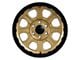 Tremor Wheels 103 Impact Gloss Gold with Gloss Black Lip 6-Lug Wheel; 17x8.5; 0mm Offset (04-08 F-150)