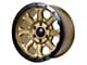 Tremor Wheels 103 Impact Gloss Gold with Gloss Black Lip 6-Lug Wheel; 20x9; 0mm Offset (04-08 F-150)