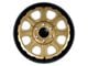 Tremor Wheels 103 Impact Gloss Gold with Gloss Black Lip 6-Lug Wheel; 20x9; 0mm Offset (04-08 F-150)