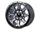 Tremor Wheels 103 Impact Graphite Grey with Black Lip 6-Lug Wheel; 20x9; 0mm Offset (04-08 F-150)