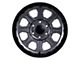 Tremor Wheels 103 Impact Graphite Grey with Black Lip 6-Lug Wheel; 20x9; 0mm Offset (04-08 F-150)