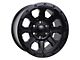 Tremor Wheels 103 Impact Satin Black 6-Lug Wheel; 17x8.5; 0mm Offset (04-08 F-150)