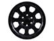 Tremor Wheels 103 Impact Satin Black 6-Lug Wheel; 17x8.5; 0mm Offset (04-08 F-150)