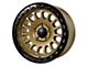 Tremor Wheels 104 Aftershock Gloss Gold with Gloss Black Lip 6-Lug Wheel; 17x8.5; 0mm Offset (04-08 F-150)