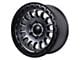 Tremor Wheels 104 Aftershock Graphite Grey with Black Lip 6-Lug Wheel; 20x9; 0mm Offset (04-08 F-150)