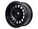 Tremor Wheels 104 Aftershock Satin Black 6-Lug Wheel; 17x8.5; 0mm Offset (04-08 F-150)