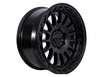 Tremor Wheels 104 Aftershock Satin Black 6-Lug Wheel; 20x9; 0mm Offset (04-08 F-150)