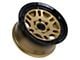 Tremor Wheels 105 Shaker Gloss Gold with Gloss Black Lip 6-Lug Wheel; 17x8.5; 0mm Offset (04-08 F-150)