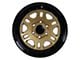 Tremor Wheels 105 Shaker Gloss Gold with Gloss Black Lip 6-Lug Wheel; 17x8.5; 0mm Offset (04-08 F-150)