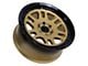 Tremor Wheels 105 Shaker Gloss Gold with Gloss Black Lip 6-Lug Wheel; 20x9; 0mm Offset (04-08 F-150)