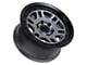 Tremor Wheels 105 Shaker Graphite Grey with Black Lip 6-Lug Wheel; 17x8.5; 0mm Offset (04-08 F-150)