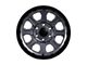 Tremor Wheels 103 Impact Graphite Grey with Black Lip 6-Lug Wheel; 17x8.5; 0mm Offset (07-13 Sierra 1500)