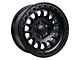 Tremor Wheels 104 Aftershock Satin Black 6-Lug Wheel; 17x8.5; 0mm Offset (07-13 Sierra 1500)