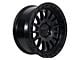 Tremor Wheels 104 Aftershock Satin Black 6-Lug Wheel; 20x9; 0mm Offset (07-13 Sierra 1500)