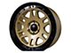 Tremor Wheels 105 Shaker Gloss Gold with Gloss Black Lip 6-Lug Wheel; 20x9; 0mm Offset (07-13 Sierra 1500)