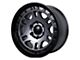 Tremor Wheels 105 Shaker Graphite Grey with Black Lip 6-Lug Wheel; 17x8.5; 0mm Offset (07-13 Sierra 1500)